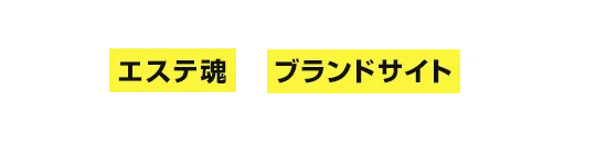 ただランキングが上がるだけじゃない!エステ魂×ブランドサイトでユーザーの目に留まるお店に!