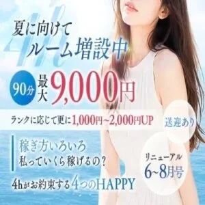 4h〜フォーエイチ〜新大阪メンズエステのメッセージ用アイコン